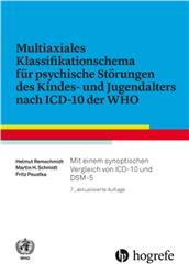 Cover Multiaxiales Klassifikationsschema für psychiatrische Störungen des  Kindes-und Jugendalters nach der ICD-10 der WHO
