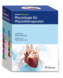 Cover physioLernkarten - Physiologie für Physiotherapeuten
