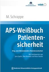 Cover APS-Weißbuch Patientensicherheit