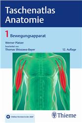 Cover Taschenatlas der Anatomie: Bd. 1. Bewegungsapparat