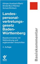 Cover Landespersonalvertretungsgesetz Baden-Württemberg