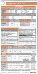 Cover Echokardiographie pocketcard Set