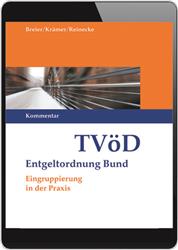 Cover TVöD Entgeltordnung Bund - Eingruppierung in der Praxis (Online-Datenbank)