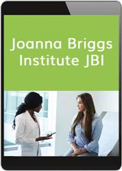 Cover Joanna Briggs Institute JBI (Online-Datenbank)