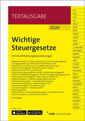 Cover Wichtige Steuergesetze 2020