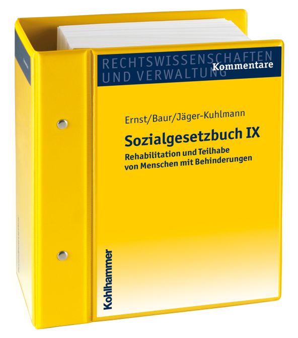 Sozialgesetzbuch IX, Kommentar - Fortsetzungswerk in 2 Ordnern