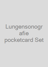 Lungensonografie pocketcard Set