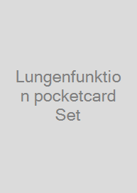Lungenfunktion pocketcard Set