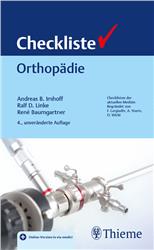 Cover Checkliste Orthopädie