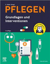 Cover PFLEGEN Grundlagen und Interventionen + E-Book
