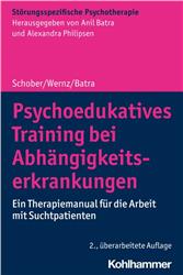 Cover Psychoedukatives Training bei Abhängigkeitserkrankungen
