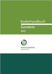 Cover Kodierhandbuch Geriatrie 2021
