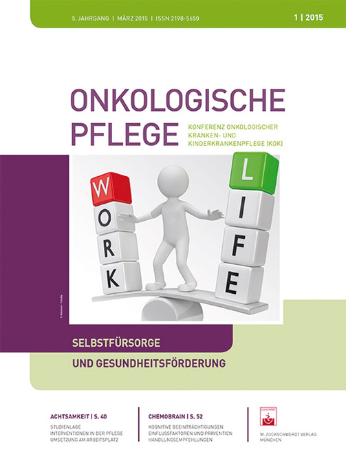 Onkologische Pflege - Institutspreis