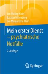 Cover Mein erster Dienst - psychiatrische Notfälle