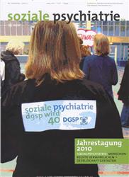 Cover Soziale Psychiatrie
