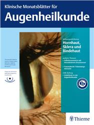 Cover Klinische Monatsblätter für Augenheilkunde