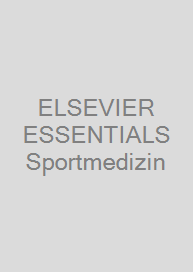 ELSEVIER ESSENTIALS Sportmedizin