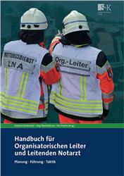 Cover Handbuch für Organisatorischen Leiter und Leitenden Notarzt
