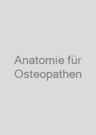 Cover Anatomie für Osteopathen
