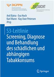 Cover S3-Leitlinie Screening, Diagnose und Behandlung des schädlichen und abhängigen Tabakkonsums