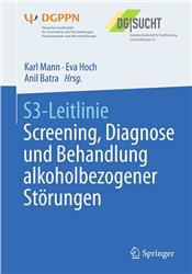 Cover S3-Leitlinie Screening, Diagnose und Behandlung alkoholbezogener Störungen