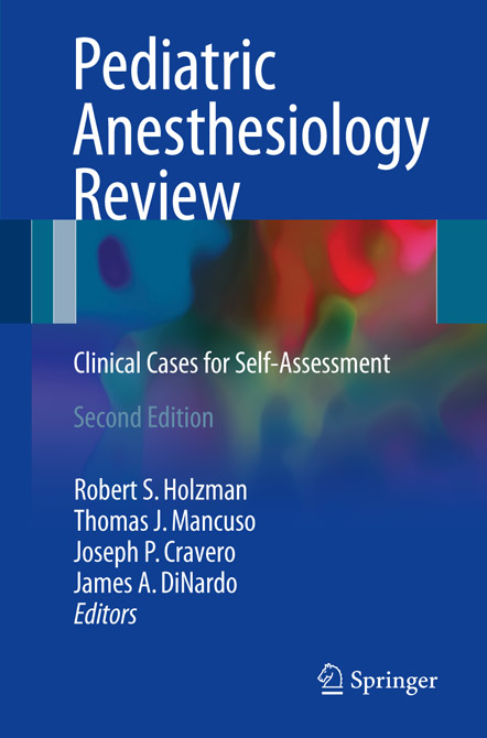 Pediatric Anesthesiology Review