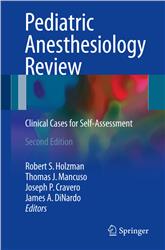 Cover Pediatric Anesthesiology Review