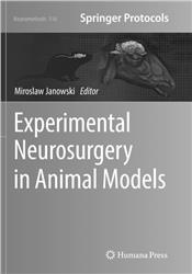 Cover Experimental Neurosurgery in Animal Models