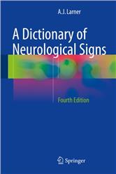 Cover A Dictionary of Neurological Signs