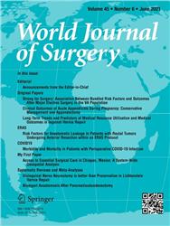Cover World Journal of Surgery