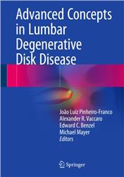 Cover Advanced Concepts in Lumbar Degenerative Disk Disease