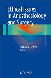 Cover Ethical Issues in Anesthesiology and Surgery