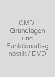 Cover CMD: Grundlagen und Funktionsdiagnostik / DVD