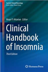 Cover Clinical Handbook of Insomnia