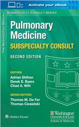 Cover The Washington Manual® Pulmonary