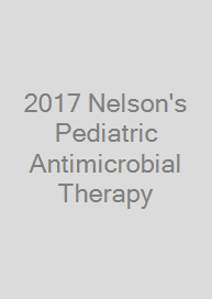 Cover 2017 Nelson's Pediatric Antimicrobial Therapy