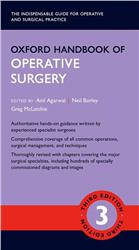 Cover Oxford Handbook of Operative Surgery