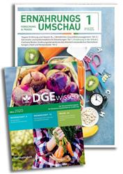 Cover Kombiabo "DGE-Wissen + Ernährungsumschau"