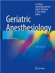 Cover Geriatric Anesthesiology