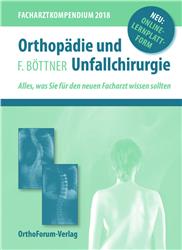 Cover Orthopädie und Unfallchirurgie - Facharztkompendium 2018
