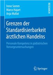 Cover Grenzen der Standardisierbarkeit ärztlichen Handelns