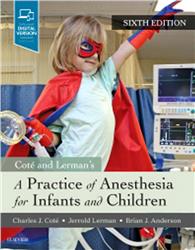 Cover Practice of Anesthesia for Infants and Children
