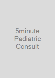 Cover 5minute Pediatric Consult