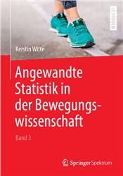 Cover Angewandte Statistik in der Bewegungswissenschaft (Band 3)