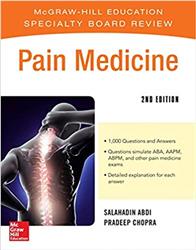 Cover McGraw-Hill Specialty Board Review Pain Medicine, 2e