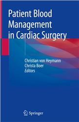 Cover Patient Blood Management in Cardiac Surgery