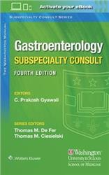 Cover Washington Manual Gastroenterology Subspecialty Consult