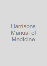 Cover Harrisons Manual of Medicine