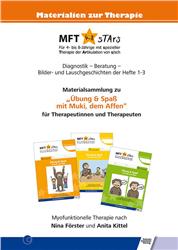 Cover MFT 4-8 sTArs - Materialsammlung zu "Übung & Spaß mit Muki, dem Affen" für Therapeutinnen und Therapeuten