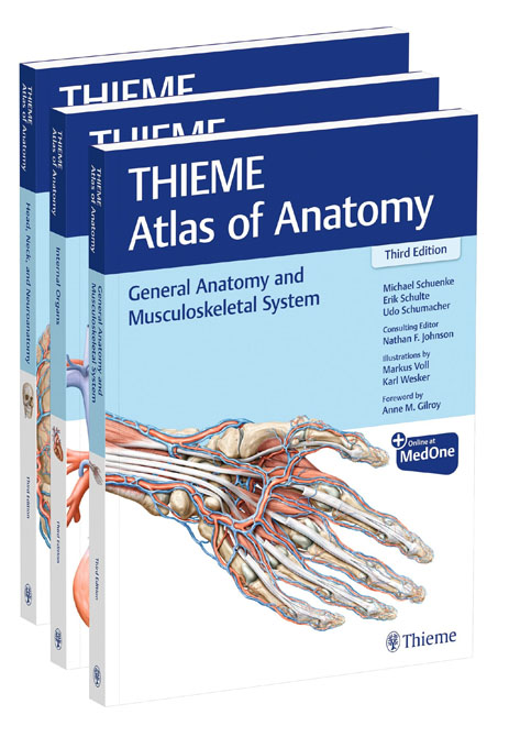 THIEME - Atlas of Anatomy - 3 Volume Set